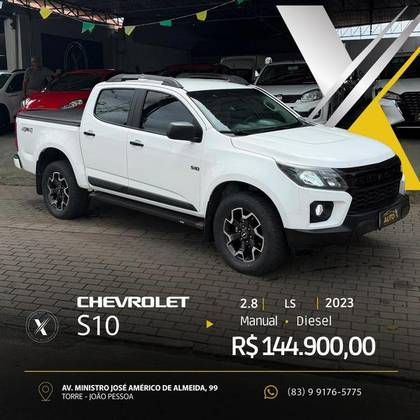 CHEVROLET S10 2.8 16V TURBO DIESEL LS CD 4X4 MANUAL CHEVROLET S10 2.8 16V TURBO DIESEL LS CD 4X4 MANUAL